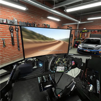 Simulateur de Siège F1 de Course, Simulateur de Conduite Moto Voiture, Fauteuil de Jeu de Course d'Arcade, Machine Simulateur VR, Jeu de Voiture de Course VR 9D