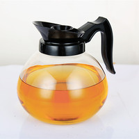 Carafe de café en verre borosilicate, 12 tasses, pièce de remplacement en verre borosilicate, offre spéciale