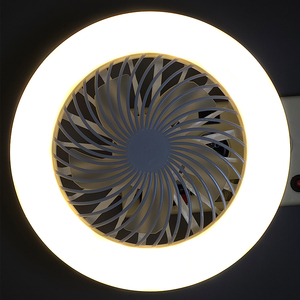 Venta al por mayor E27 Luz <span class=keywords><strong>de</strong></span> <span class=keywords><strong>Ventilador</strong></span> <span class=keywords><strong>de</strong></span> <span class=keywords><strong>Techo</strong></span>, RGB Regulable control remoto Desmontable portalámparas 20W 25W 30W Mini <span class=keywords><strong>Ventilador</strong></span> UFO Bombilla Led - Product Image 3