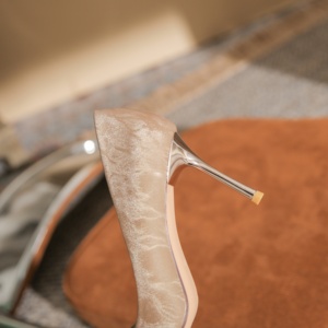 Sandalias de Plataforma Retro de Alta Calidad, Tacones Finos Puntiagudos, Elegantes y Sexys, Antideslizantes, Transpirables y Cómodas, Zapatos de Boda - Product Image 6