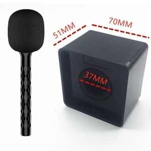 Micrófono Inalámbrico <span class=keywords><strong>de</strong></span> Mano con Soporte para Entrevistas, para <span class=keywords><strong>Reporteros</strong></span> <span class=keywords><strong>de</strong></span> Noticias, Uso en Exteriores - Product Image 5