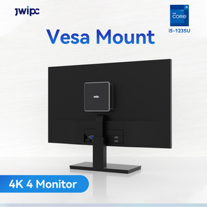 Mini PC NUC JWIPC Core i5-1235U 10 cœurs 12e génération DDR4 32 Go SSD 4K, hôte de réunion double, nouveau barebone N104 haute performance - Product Image 4