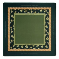 Tapete de Mahjong Americano Floral Personalizado en Varios Estilos, 6 Colores Disponibles, Borde Cosido Grueso, Antideslizante, Tapete de Mahjong Extra Grande