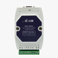 YMYS Diskon Besar DAQ-49C01 Modul Port Serial RS232 Ke RS485/RS422 Modul Adaptif Kecepatan Komunikasi Terisolasi Secara Optik