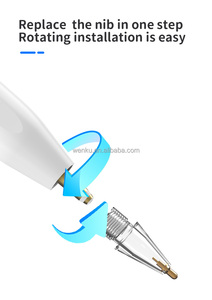 Puntas de metal de <span class=keywords><strong>repuesto</strong></span> para lápiz <span class=keywords><strong>Apple</strong></span>, puntas de lápiz extra transparentes para lápiz <span class=keywords><strong>Apple</strong></span> de 1ª y 2ª generación - Product Image 3
