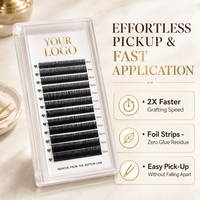 Extensions de cils synthétiques 6D Camellia Mountain God Flower C CC D Curl, longues et volumineuses, pour bouquets de cils, fournitures d'extension de cils