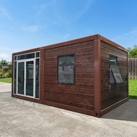 Maison conteneur modulaire préfabriquée isolée de 10 pieds pour logement du personnel, bureau de chantier, résidence portable, en kit