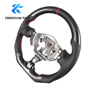 Volant de voiture personnalisé en alcantara et fibre de carbone forgée pour Nissan Sentra Nismo Juke Wheels G37 370z <span class=keywords><strong>rs</strong></span> F15 Patrol Y61 - Product Image 3