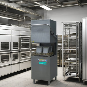 Source d'alimentation électrique en acier inoxydable pour <span class=keywords><strong>lave</strong></span>-<span class=keywords><strong>vaisselle</strong></span> à hotte autoportante à haut rendement commercial pour hôtels et restaurants - Product Image 3