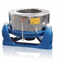 Machine d'extraction centrifuge pour vêtements, industrielle, pour blanchisserie, acier inoxydable, moteur haute capacité