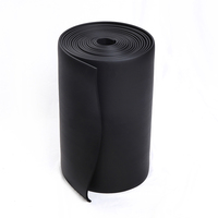 Feuilles de caoutchouc mousse EPDM noires insonorisantes et isolantes thermiquement à cellules fermées, en gros, avec épaisseur personnalisable et service de découpe