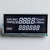 Module d'affichage LCD à 7 segments, LCD monochrome personnalisé pour affichage à 4, 5 ou 6 chiffres, horloge, compteur