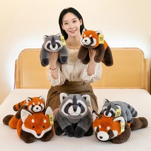 Peluche a Forma di Festa, Simpatico Procione in Stile Peluche, Adatto Come Regalo per <span class=keywords><strong>la</strong></span> Casa per Bambini <span class=keywords><strong>e</strong></span> Bambine - Product Image 6