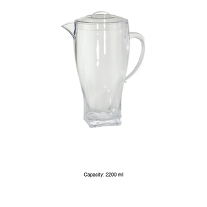 Carafe Ilsa Crystal Agata 2,2 L en polycarbonate avec couvercle - Product Image 3