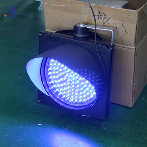 Luz de Advertencia de Tráfico de Alta Intensidad con LED Solar de Alto <span class=keywords><strong>Flujo</strong></span>, Color Rojo, Azul y <span class=keywords><strong>Amarillo</strong></span>, con Reflector Prismático - Product Image 3