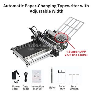 Robot de Escritura y Dibujo LY A4 Profesional con Alimentación Automática de Papel, Máquina de Rotulación Corexy Versión Normal - Product Image 4