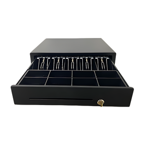 Прочный металлический кассовый ящик <span class=keywords><strong>Micros</strong></span> с 4/5 банкнотами 8 отделений для монет - Product Image 2