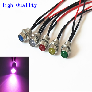 Source lumineuse professionnelle très lumineuse, 5mm, 12v, LED, couleur or jaune, scintillante, pré-creuse, pour voiture - Product Image 2