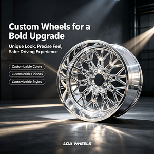 Roue en alliage d'aluminium forgé de type H de grande taille <span class=keywords><strong>pour</strong></span> camionnettes ATV UTV tout-terrain 20 21 22 26 - Product Image 3