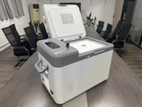 Refport 25L Portable 12V DC Upright Laboratory Cryogenic -45C Ultra Low Temperature Freezer