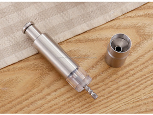 Prensa de mano, sal, pimienta, molino barato sal especias molinillo de pimienta para restaurante - Product Image 6