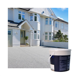 Liant en pierre antidérapant perméable à l'eau <span class=keywords><strong>pavé</strong></span> en pierre d'allée pavage en résine de pierre lavée - Product Image 4