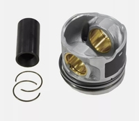 PISTON ET SEGMENTS STD x1 POUR MOTEUR DIESEL 204DTA AJ200 LAND ROVER JAGUAR 2.0