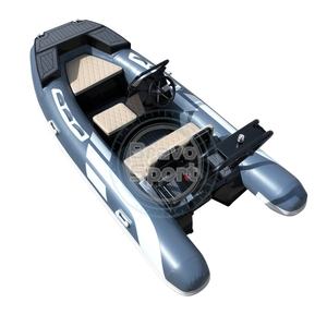 เรือยางอลูมิเนียมแข็ง12ft เร็ว Dinghy 360 PVC/hypalon สำหรับการใช้งานในแม่น้ำ - Product Image 5