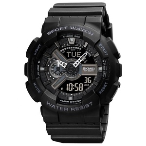 <span class=keywords><strong>Montre</strong></span> C <span class=keywords><strong>Shock</strong></span> en plastique à prix de gros, <span class=keywords><strong>montre</strong></span> sport étanche pour homme, double fuseau horaire, analogique-numérique, C <span class=keywords><strong>Shock</strong></span> - Product Image 3