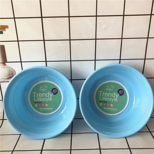 家庭用掃除機洗面器ポータブル強力で高品質のカラフルなプラスチック製のバケツ5L丸い青い浴槽 - Product Image 5