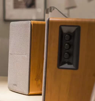 EDIFIER R1200TII Enceintes d'ordinateur de bureau 2.0 en bois, système audio TV pour usage domestique
