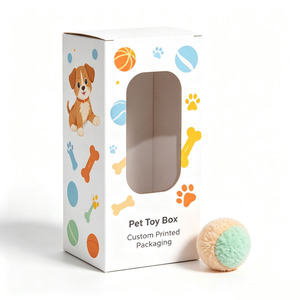 Custom Printed Pet Toy Gift Paper Box <b>Window</b> Display Cardboard Box for Pet Toy Set Packaging OEM - Product Image 6