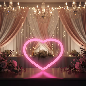 Insegna al Neon Personalizzata 'Cheers to Love', <span class=keywords><strong>Lettere</strong></span> LED per Feste, Matrimoni, Vetrine di Negozi, Insegna al Neon LED 'Love' - Product Image 3