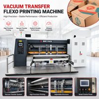 Machine d'impression flexographique à transfert sous vide entièrement automatique pour carton ondulé, imprimante flexo pour usine de fabrication d'emballages