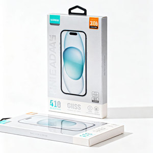 Scatola di imballaggio in vetro con protezione dello schermo al dettaglio personalizzata di alta qualità - Product Image 5