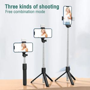Wholesale Mini Flexible Extendable Rotating Phone <b>Stand</b> Tripod Selfie Stick Live Video Camera <b>Holder</b> With Remote - Product Image 6