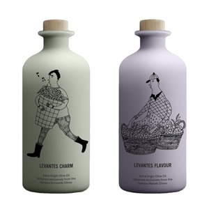 Có Thể Tái Chế 2024 Mới Tùy Chỉnh Biểu Tượng Thủy Tinh Gin Chai 500Ml 750Ml Tinh Thần Rượu Vodka Thủy Tinh Rượu Vang Chai 750Ml Thủy Tinh Dầu Ô Liu Chai - Product Image 1