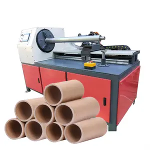 2022 NEW Fully Automatic paper core tube pipe cutter cutting machine cardboard paper tube making machine