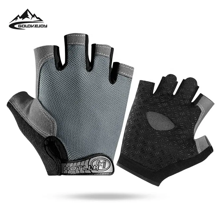 GOLOVEJOY XG37 Wholesale Sports Non-Slip Fitness Weightlifting Half-Finger Outdoor Riding Glove Cycling Windbreak Men Gloves Gym