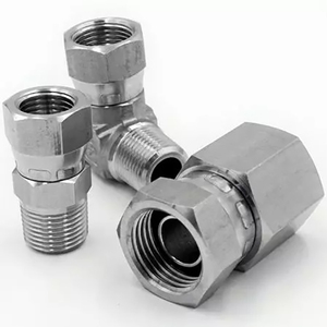 Accesorios de tubería hidráulica de alta presión y adaptadores de manguera JIC/JIS/BS5200 BSPT/NPT/UN/UNF superficie lisa para maquinaria - Product Image 1