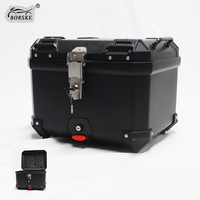 Vente en gros PP 45L Boîte de rangement universelle pour moto Boîte de rangement arrière pour moto Boîte supérieure pour moto