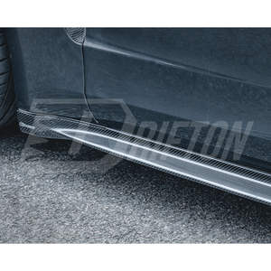 Jupes latérales en fibre de carbone sèche CMST pour Porsche Panamera 971 971.1 971.2, 2017-2023 - Product Image 4