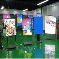 49 55 65 75 pouces Panneau LCD vertical 2000 3000nits Fenêtre haute luminosité Moniteur d'affichage publicitaire numérique Écran LCD 4K