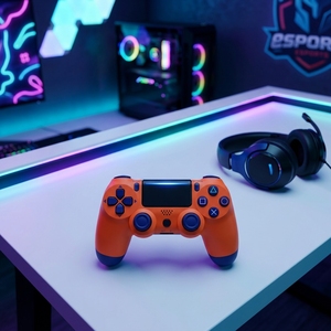 <span class=keywords><strong>Control</strong></span> Inalámbrico BT para PS-<span class=keywords><strong>4</strong></span>, Joystick con Función Completa, Barra <span class=keywords><strong>de</strong></span> Luz, Vibración <span class=keywords><strong>de</strong></span> Doble Motor, Giroscopio, Delgado, para PS2, PC, Juegos Móviles, Smart TV - Product Image 3