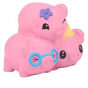 ของเล่นบีบหมูสีชมพู ของเล่นบีบ TPE คืนตัวช้า สำหรับเด็กอายุ 2 ถึง 4 ปี ใช้ได้ทั้งเด็กชายและเด็กหญิง - Product Image 1