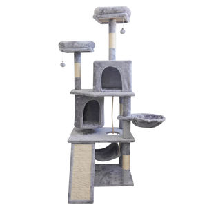 Produttore all'ingrosso sisal grigio grande gatto albero <span class=keywords><strong>scratcher</strong></span> pet prodotto - Product Image 5