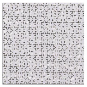 Caldo di Vendita di Sublimazione In Bianco Su Misura di Stampa di Legno Jigsaw Puzzle