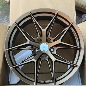 Jantes multi-rayons en alliage d'aluminium usiné compatibles avec les modèles 3 Series Audi A4 Deep <span class=keywords><strong>Blue</strong></span> Arrizo 8 <span class=keywords><strong>UNIV</strong></span>/Golf Magotan - Product Image 4