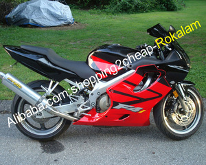 CBR 600F4i มอเตอร์ไซด์ Fairing สำหรับ Honda <span class=keywords><strong>CBR600</strong></span> F4i 600F4 CBRF4 <span class=keywords><strong>2004</strong></span> 2005 2006 2007 สีแดงสีดำรถจักรยานยนต์ Fairings - Product Image 1