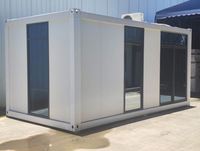 Colonne préfabriquée en acier pour toiture à treillis de conteneur habitable